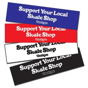 Thank You Support Bumper Sticker