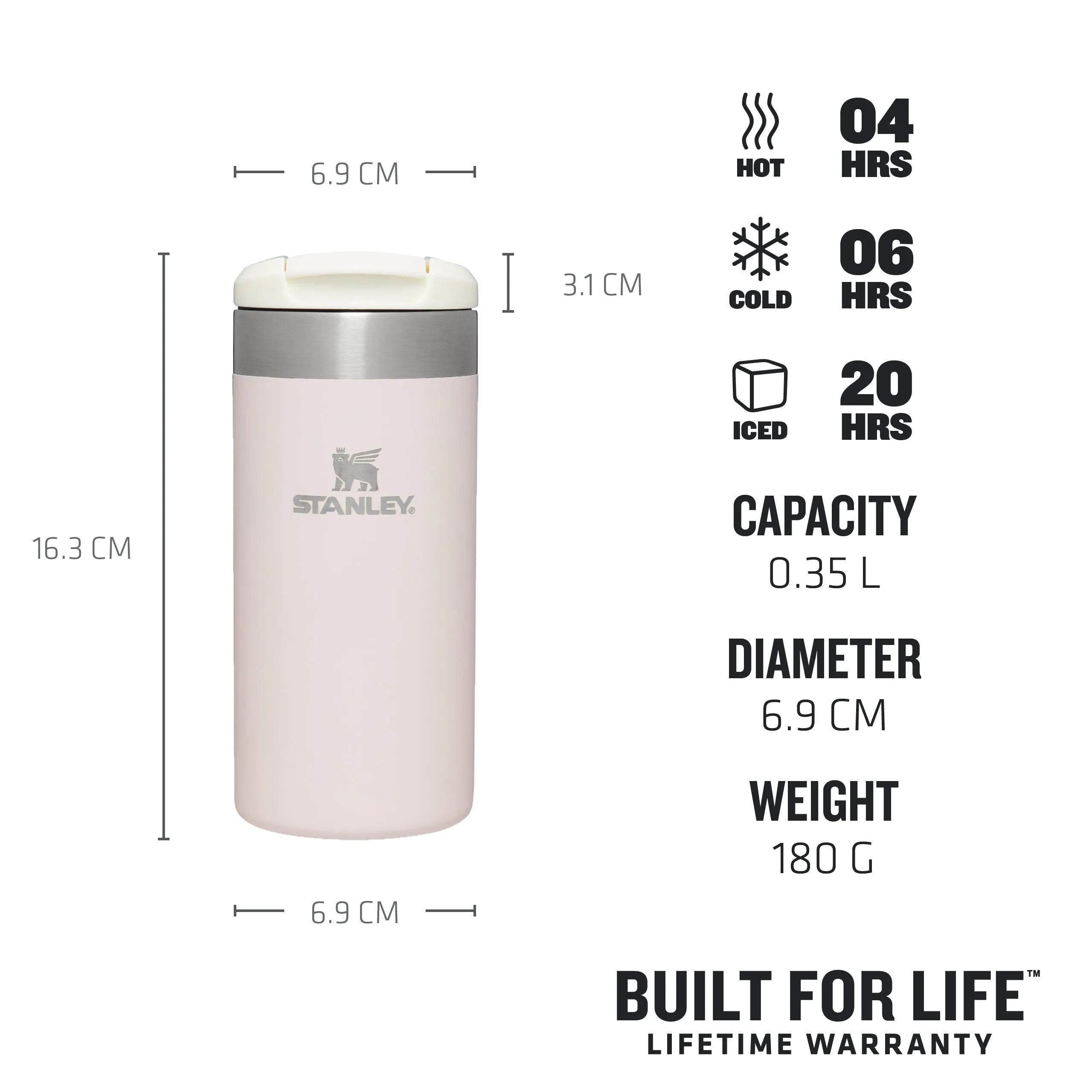 The AeroLight™ Transit Mug | 0.35L - Stanley Create