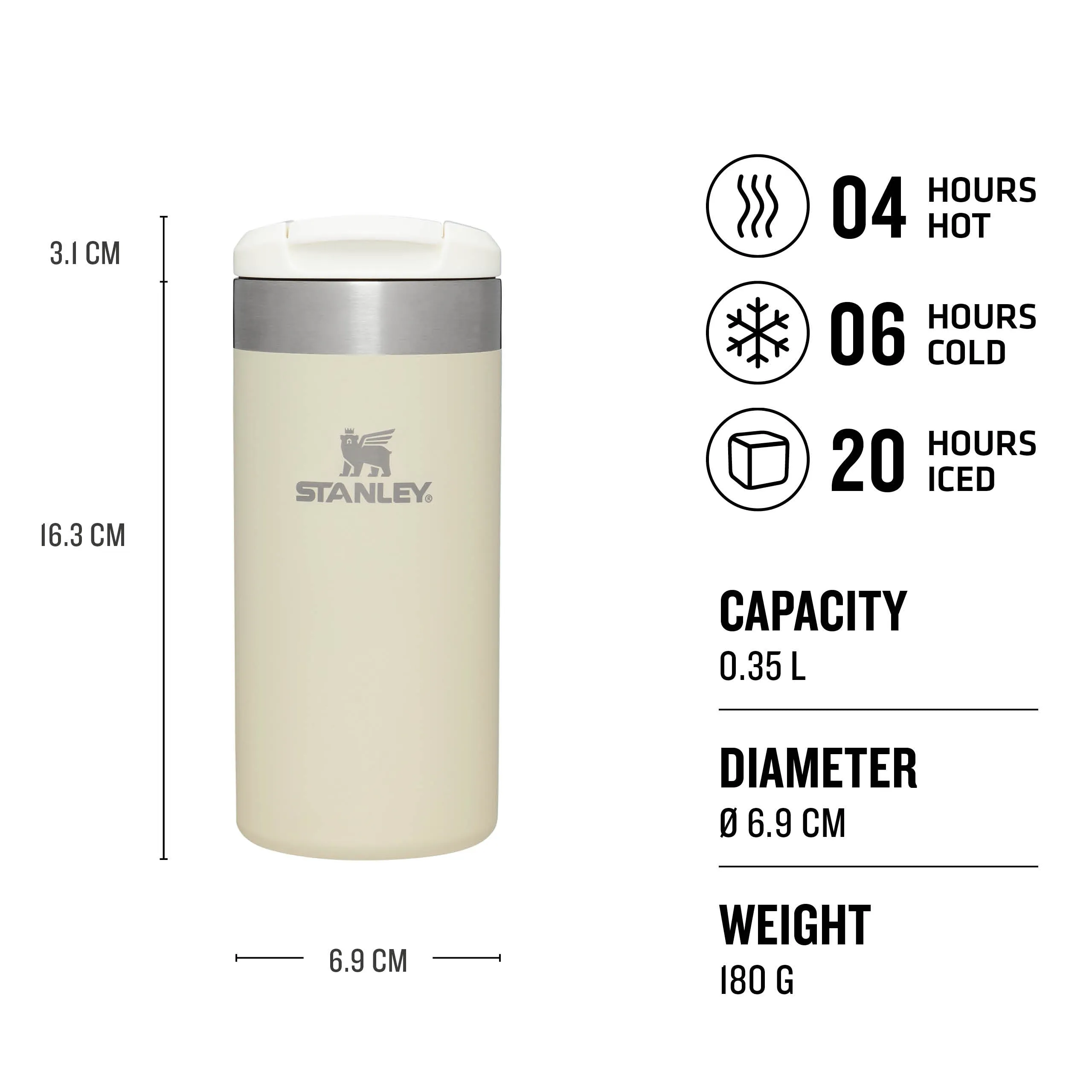 The AeroLight™ Transit Mug | 0.35L - Stanley Create