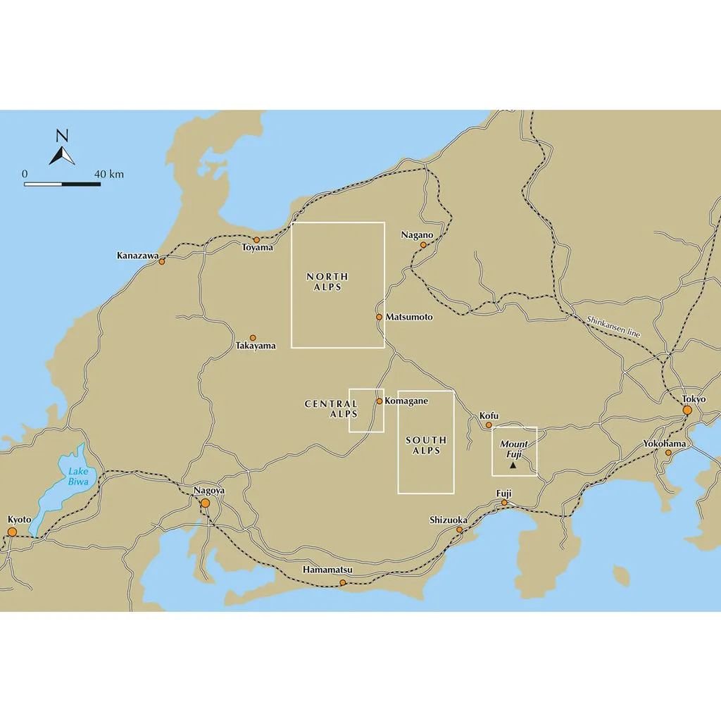 The Japan Alps & Mount Fuji