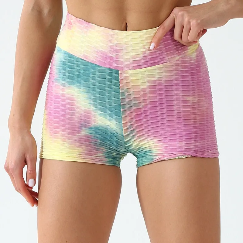 Tie-Dye Fitness Shorts