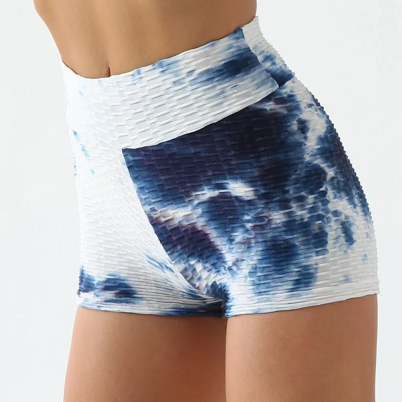 Tie-Dye Fitness Shorts