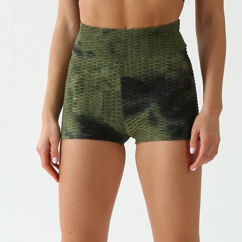 Tie-Dye Fitness Shorts
