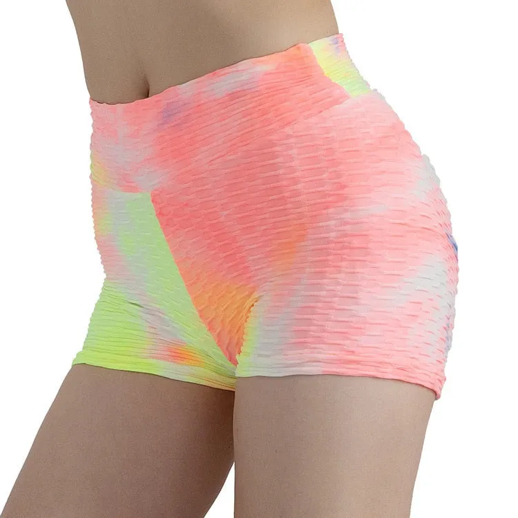 Tie-Dye Fitness Shorts