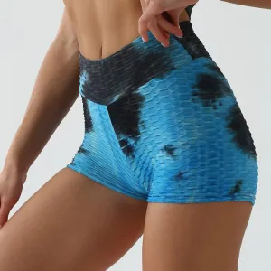 Tie-Dye Fitness Shorts