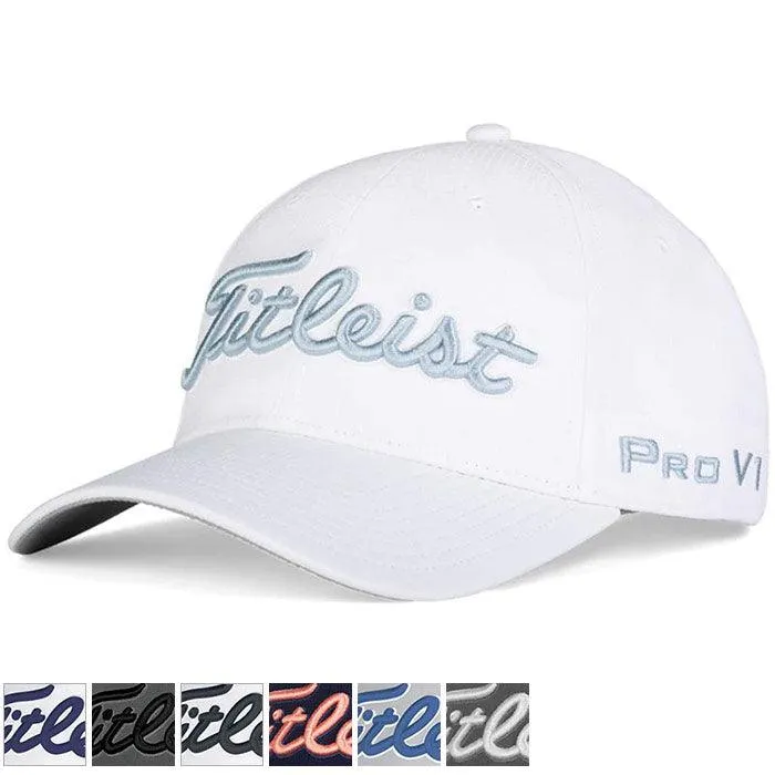 Titleist Fitted Tour Elite Cap S/M White/Black (TH20FTEW-P12)