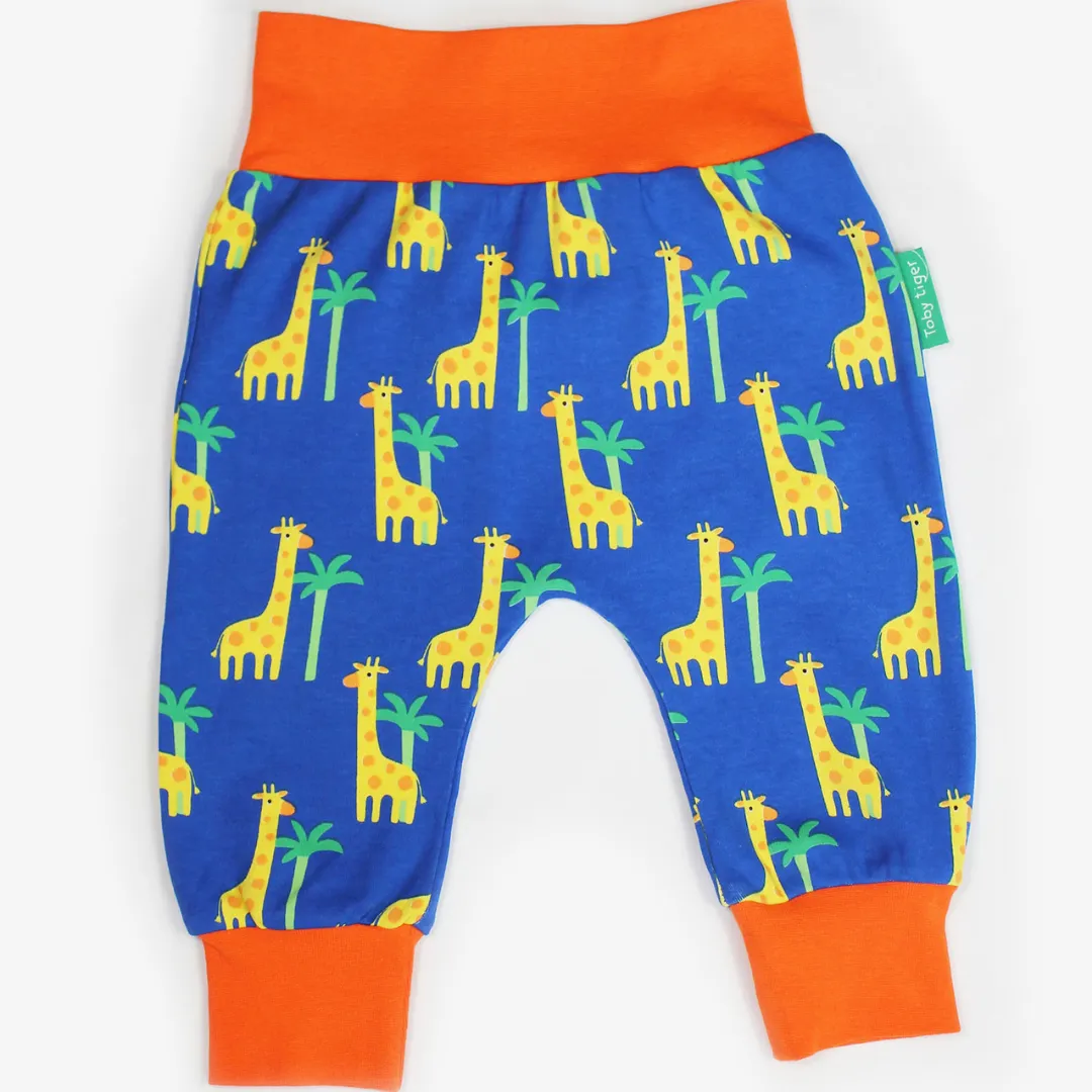 Toby Tiger - Yoga Pants - Organic Giraffe