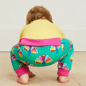Toby Tiger - Yoga Pants - Organic Peacock