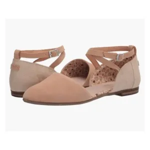 TOMS Julie Ankle Strap Flat
