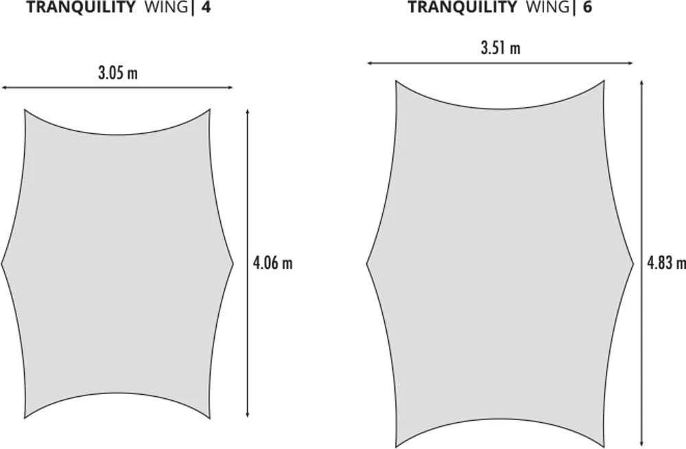 TRANQUILITY 6 WING 3 POINT TARP - RRP€240 - OFFER PRICE €150