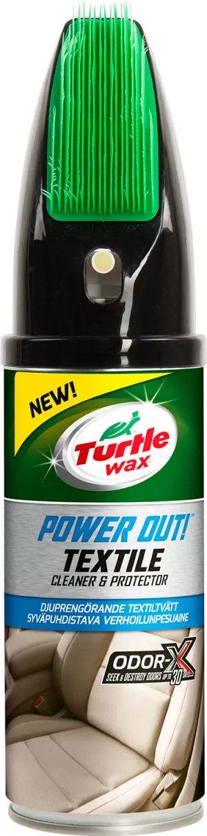 TURTLE WAX POWER OUT TEXTILE CLEAN & PROTECT 400ML