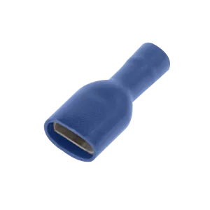Unicrimp QBFPO63F Bl Flly Ins Female Pushon 6.3mm (100 Pack)