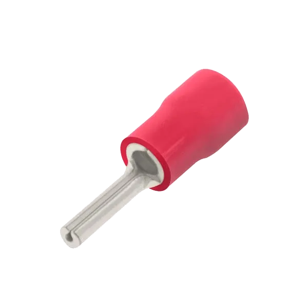 Unicrimp QRP12 Red Pin Terminal 12mm (100 Pack)