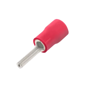 Unicrimp QRP12 Red Pin Terminal 12mm (100 Pack)