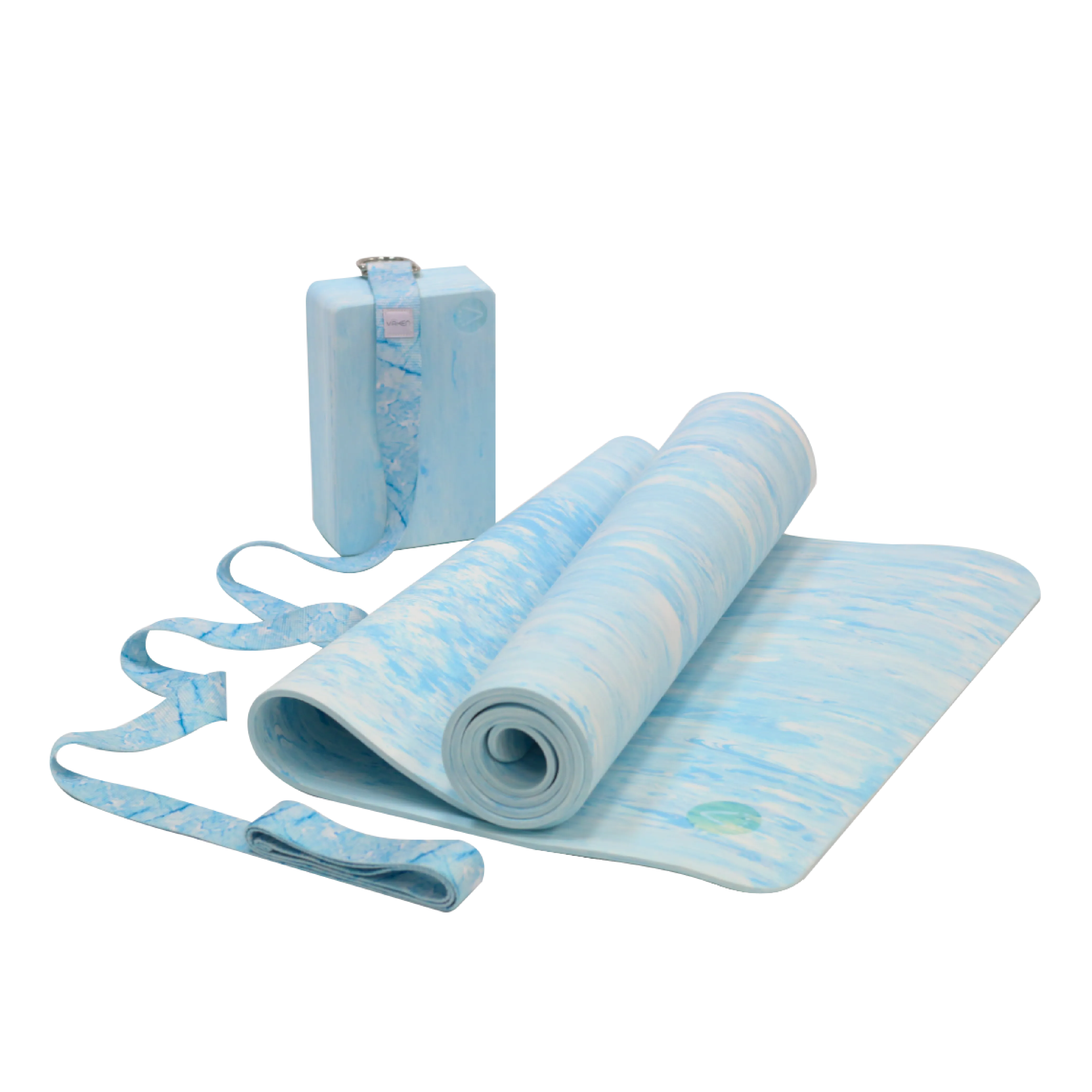 Vaken Yoga Marbled Set