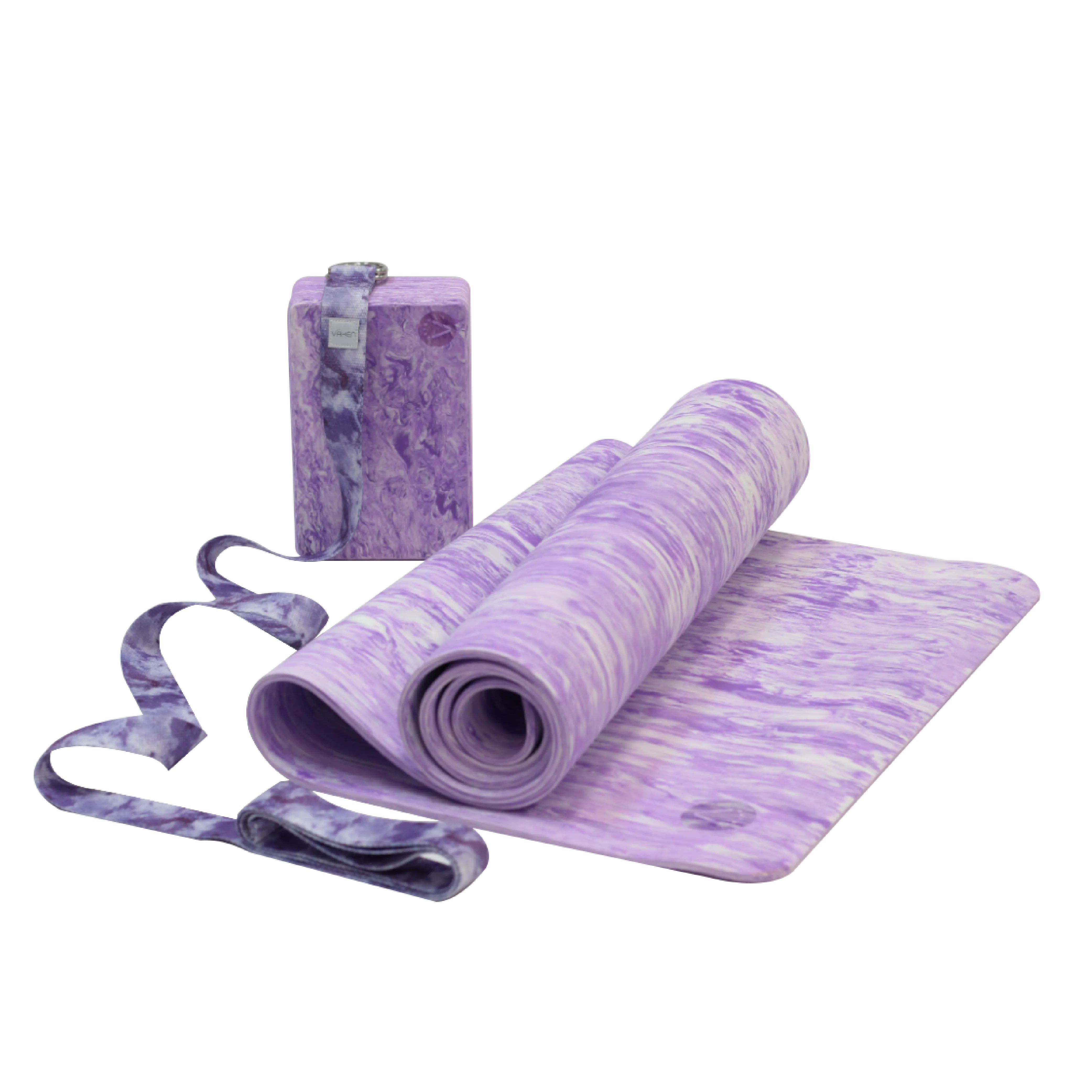 Vaken Yoga Marbled Set