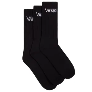 Vans 3 Pack Classic Crew Rox Socks | Black