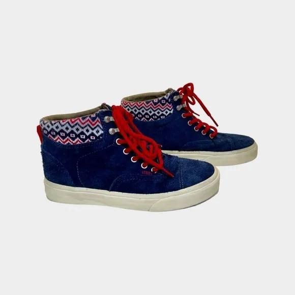 VANS California Hiker Sneaker | Mens 6.5 Womens 8 | Navy