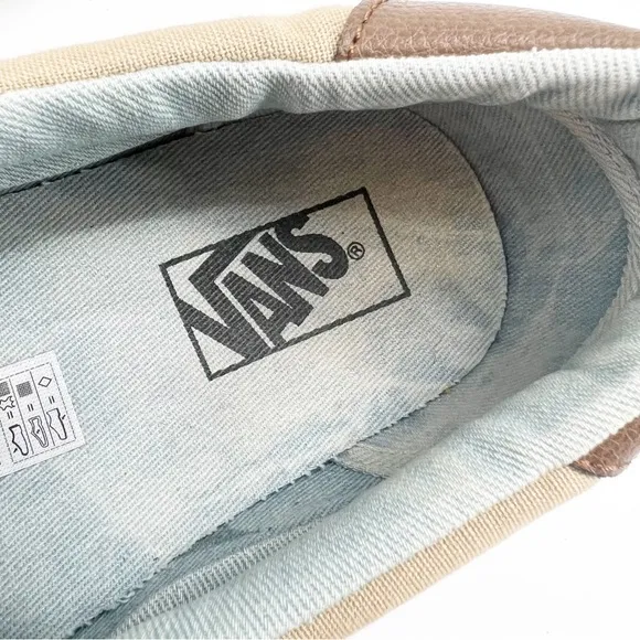 Vans Era 59 Cornstalk/Acid Denim Brown Era Low Top 721356, Size 13