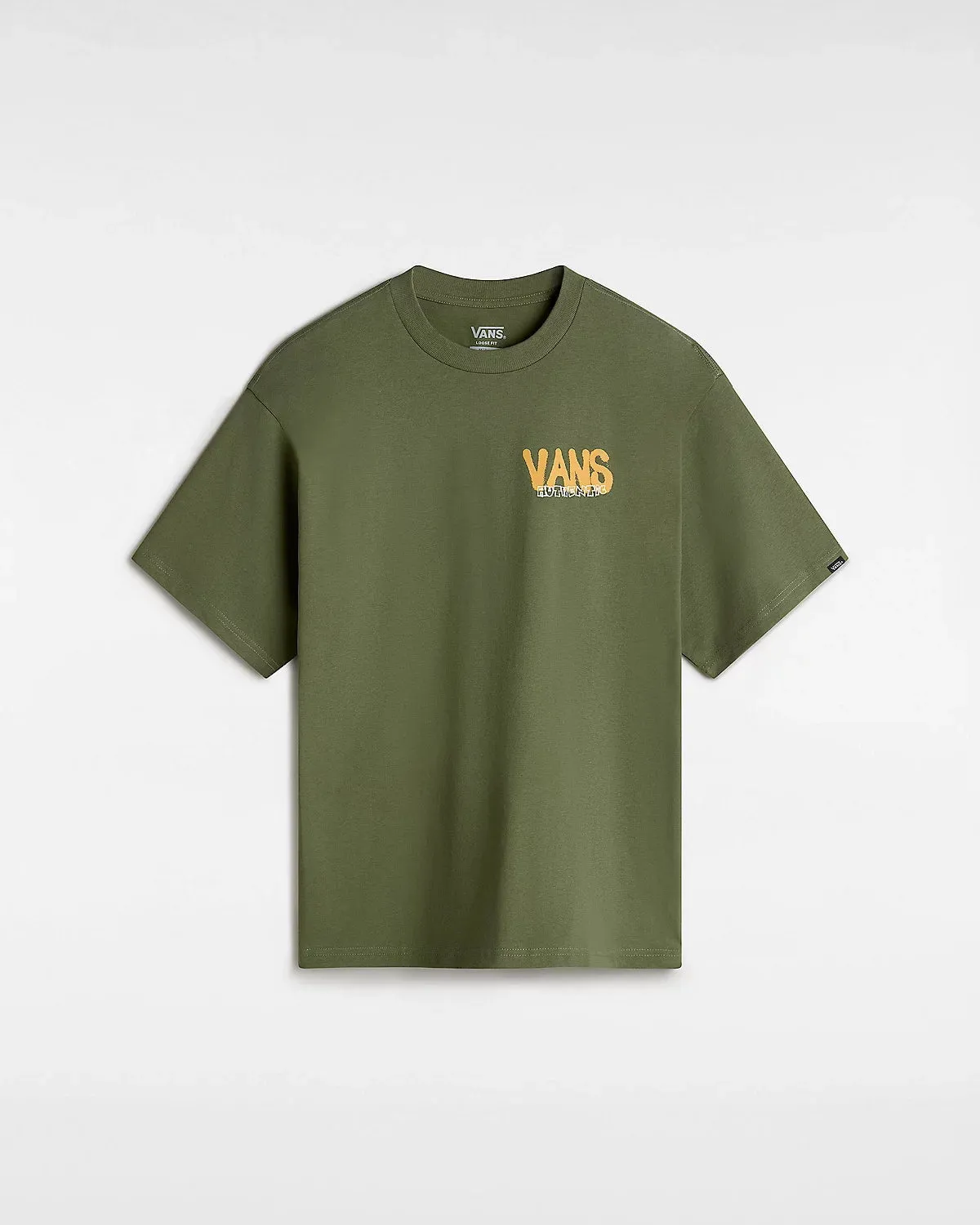 Vans Local Pub Spray Loose Fit T-Shirt Olivine
