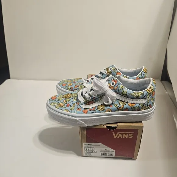 Vans Old Skool Fruity Baby Blue Kids 4.5