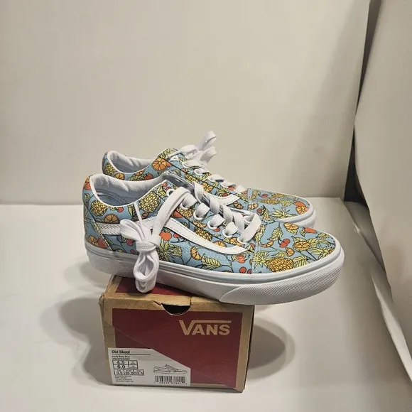 Vans Old Skool Fruity Baby Blue Kids 4.5