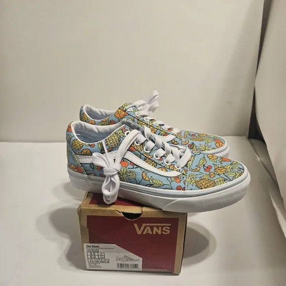 Vans Old Skool Fruity Baby Blue Kids 4.5