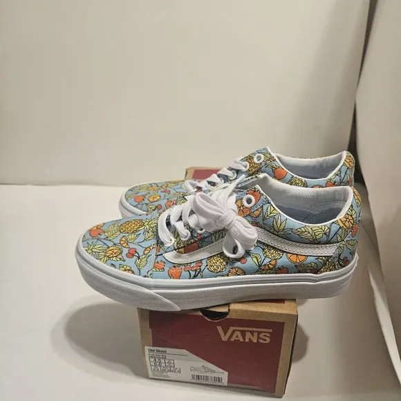 Vans Old Skool Fruity Baby Blue Kids 4.5