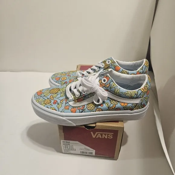 Vans Old Skool Fruity Baby Blue Kids 4.5