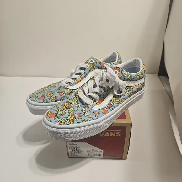 Vans Old Skool Fruity Baby Blue Kids 4.5