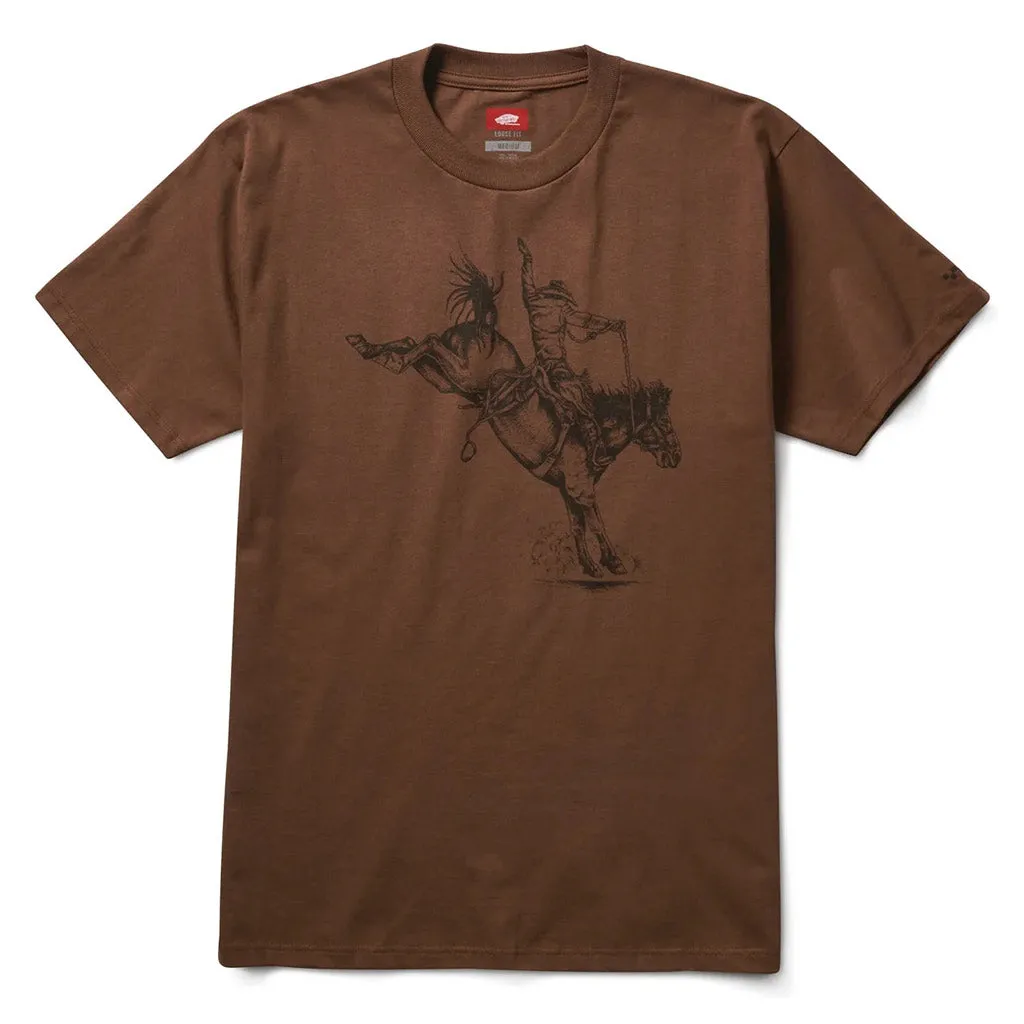 VANS PEDRO DELFINO TEE - WALNUT