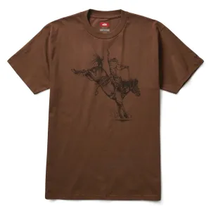VANS PEDRO DELFINO TEE - WALNUT