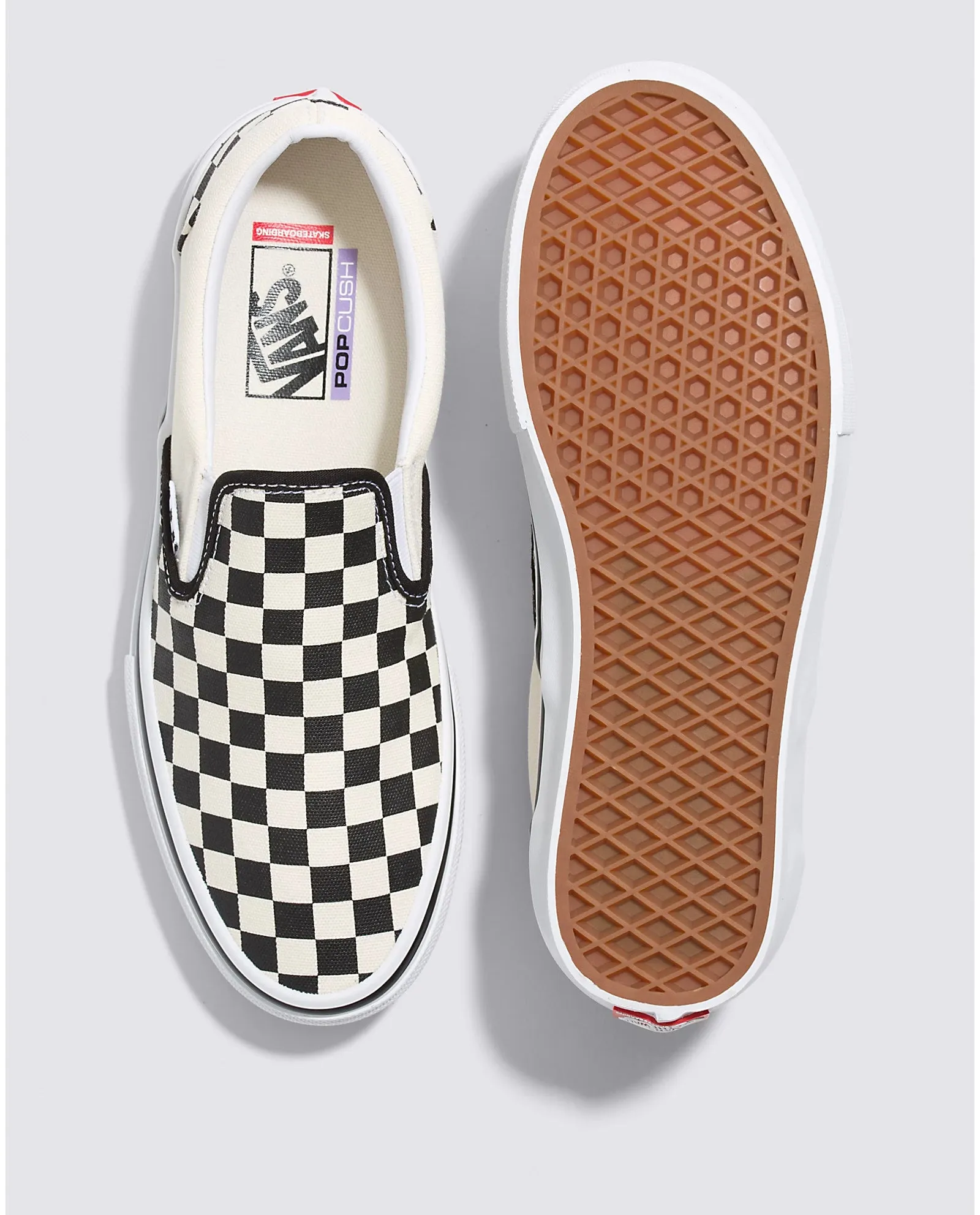 Vans Skate Slip-On Checkerboard Shoe