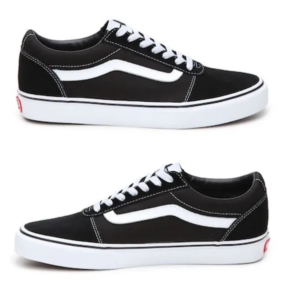 Vans Ward Low Suede Canvas Lace Up Skate Sneaker 5.5 7 NWT NEW BOX