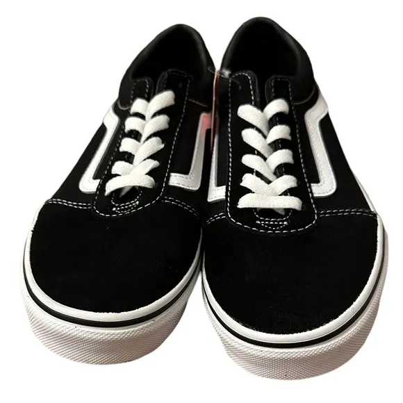 Vans Ward Low Suede Canvas Lace Up Skate Sneaker 5.5 7 NWT NEW BOX