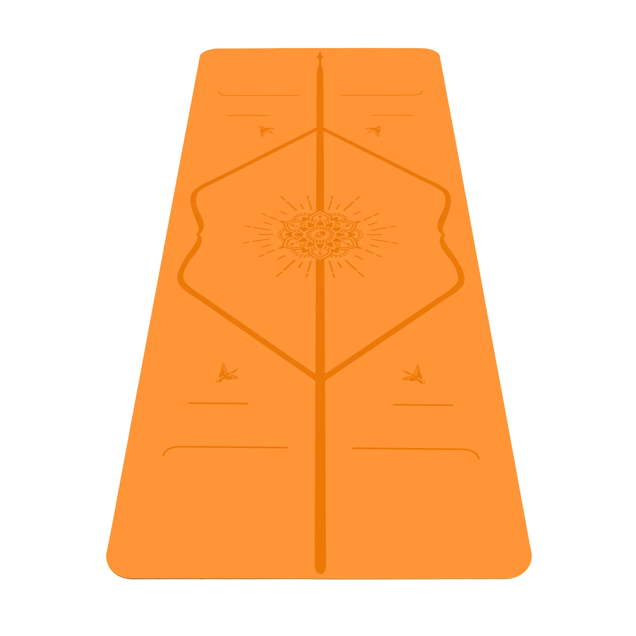 VNP Expressions Yoga Mat Orange Happiness - Factory Second