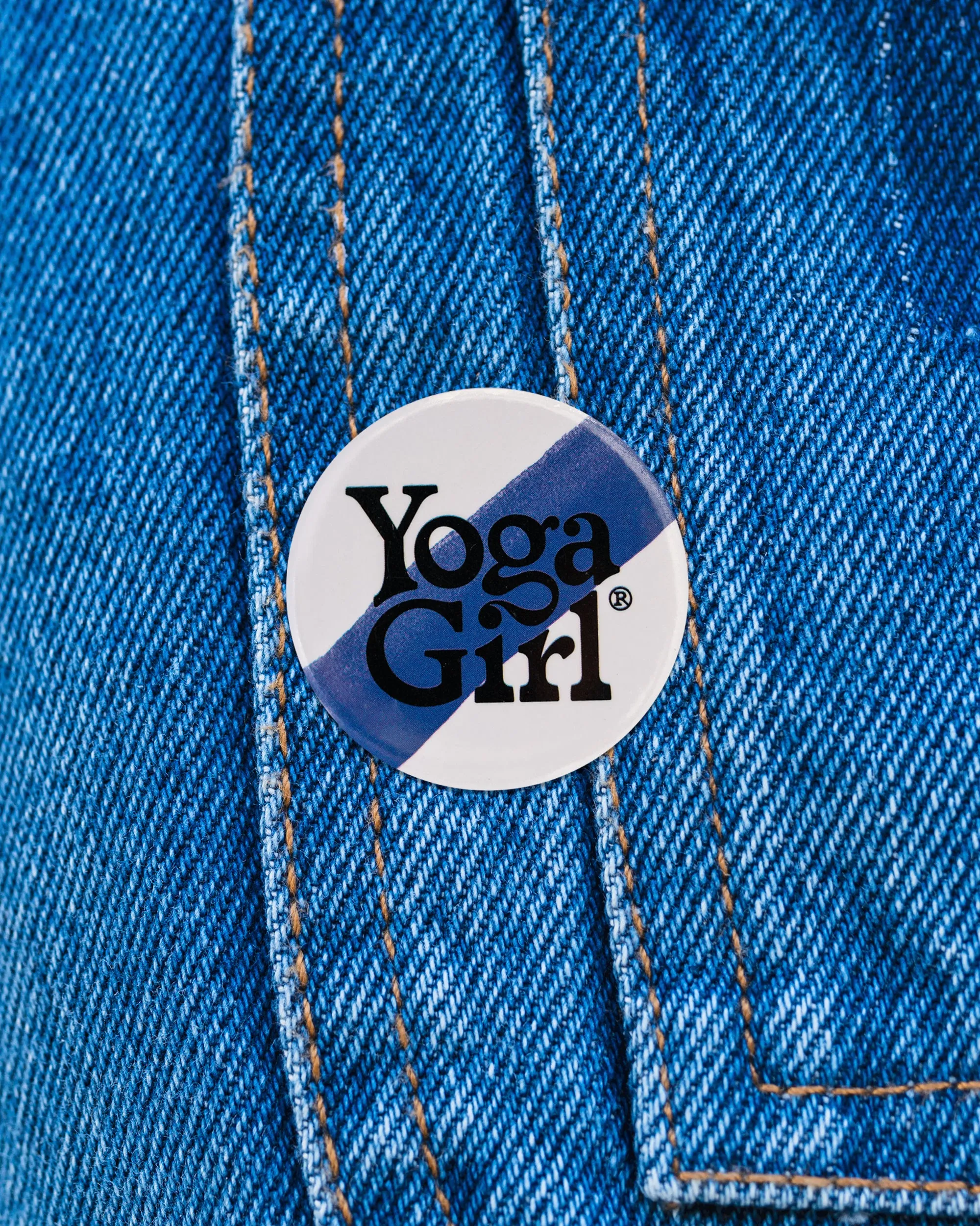 White-blue logo