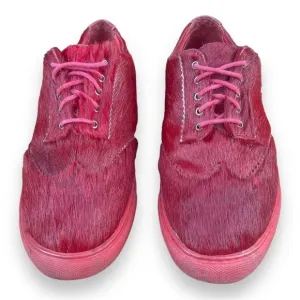Wingtip Red Horsehair Leather Skate Shoes by Mosson Bricke Sz 10Urban Outfitters