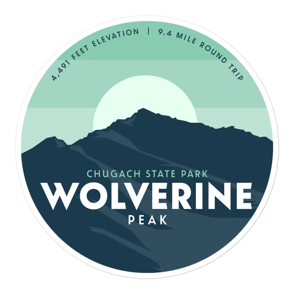Wolverine Peak Sticker