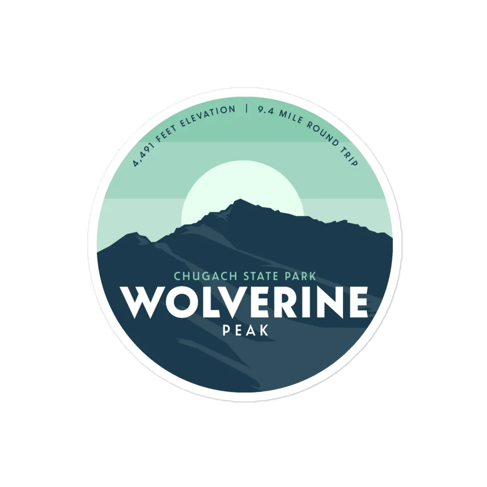 Wolverine Peak Sticker