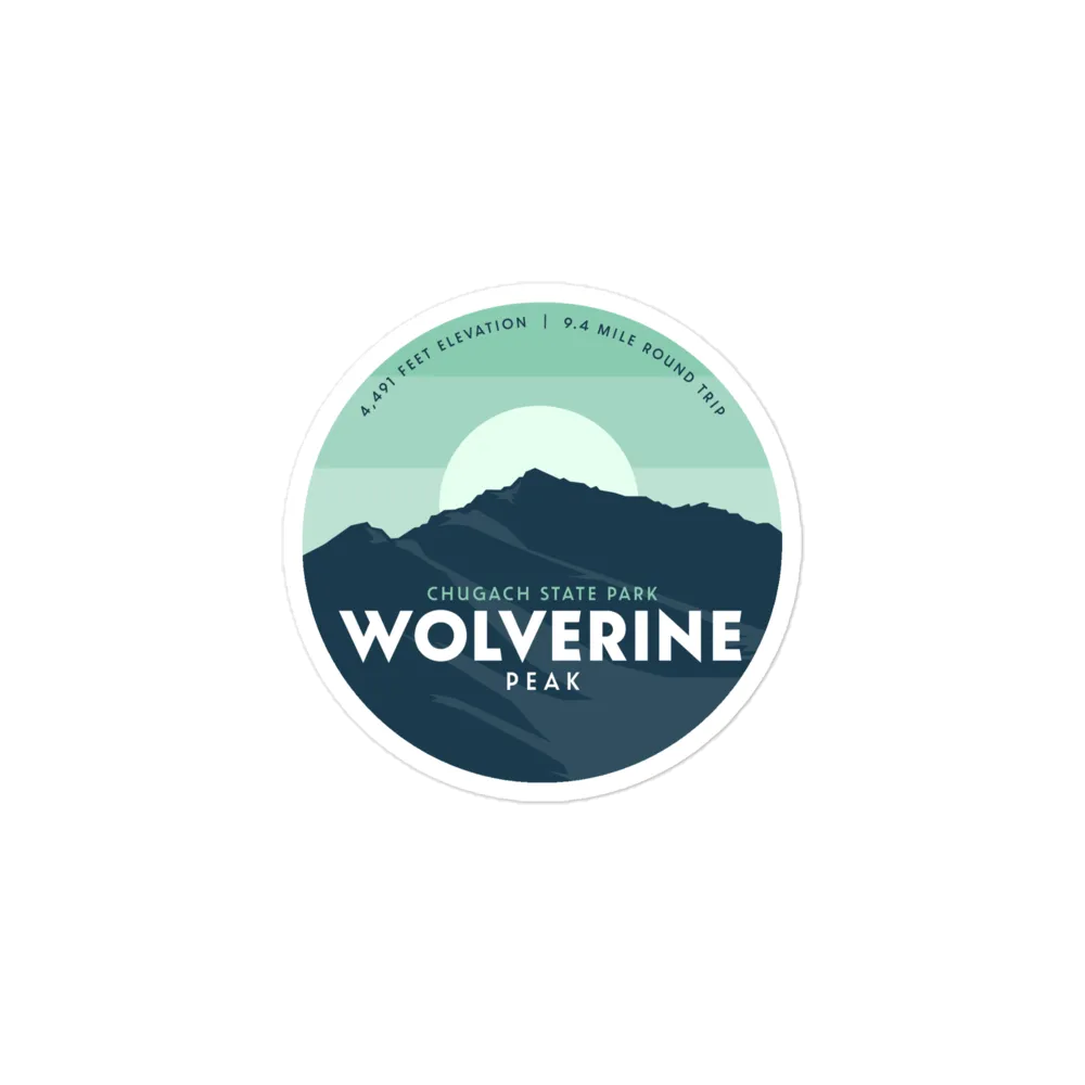 Wolverine Peak Sticker
