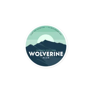 Wolverine Peak Sticker