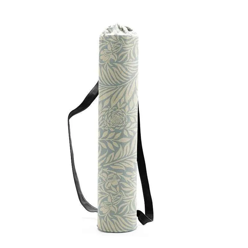 Woman Yoga Bag Yoga Mat Bag Men Sports Mat Bag Printed Canvas Drawstring Yoga Bag