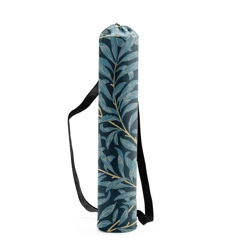 Woman Yoga Bag Yoga Mat Bag Men Sports Mat Bag Printed Canvas Drawstring Yoga Bag