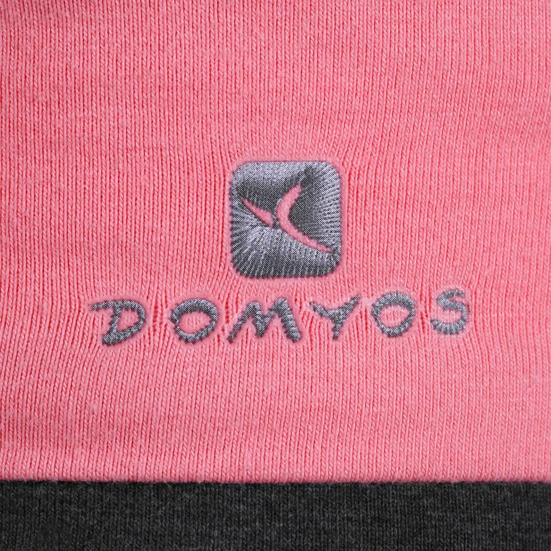 Women's Yoga Organic Cotton Bottoms - Mottled Grey / Coral