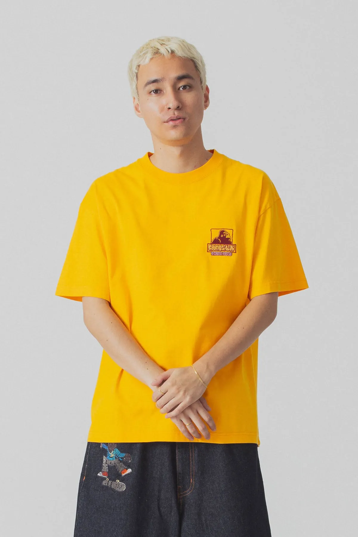 XLARGE x CSC OG TEE - GOLD