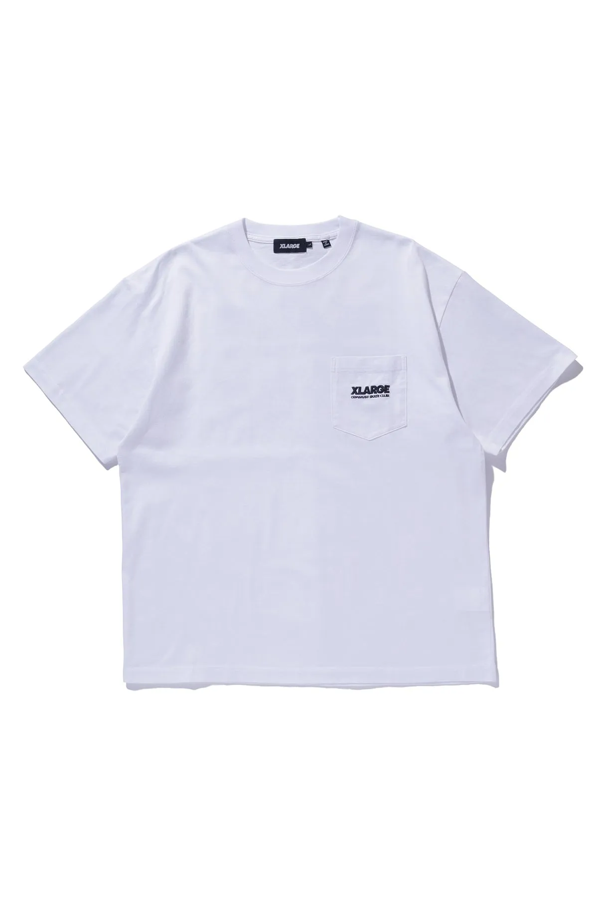 XLARGE x CSC POCKET TEE - WHITE