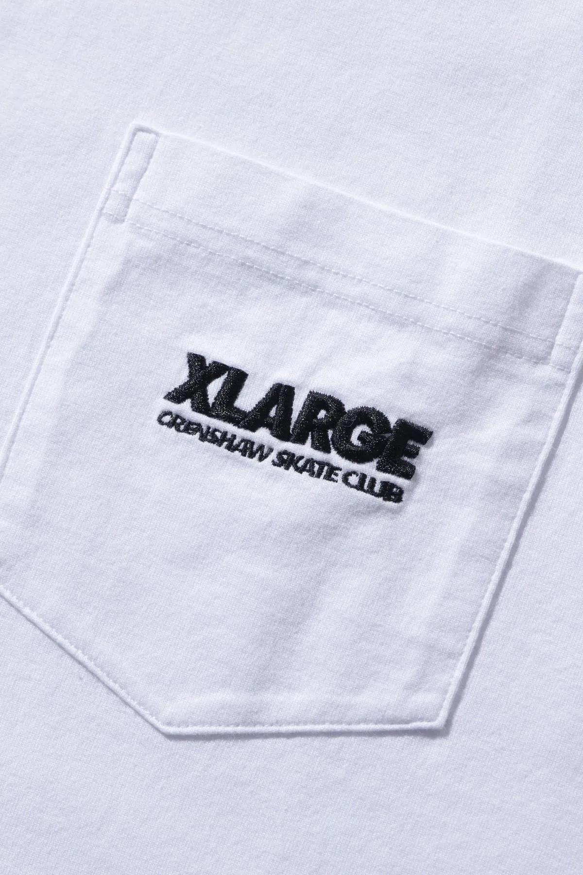XLARGE x CSC POCKET TEE - WHITE