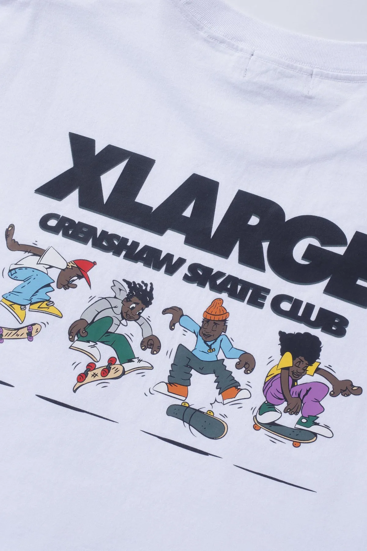 XLARGE x CSC POCKET TEE - WHITE