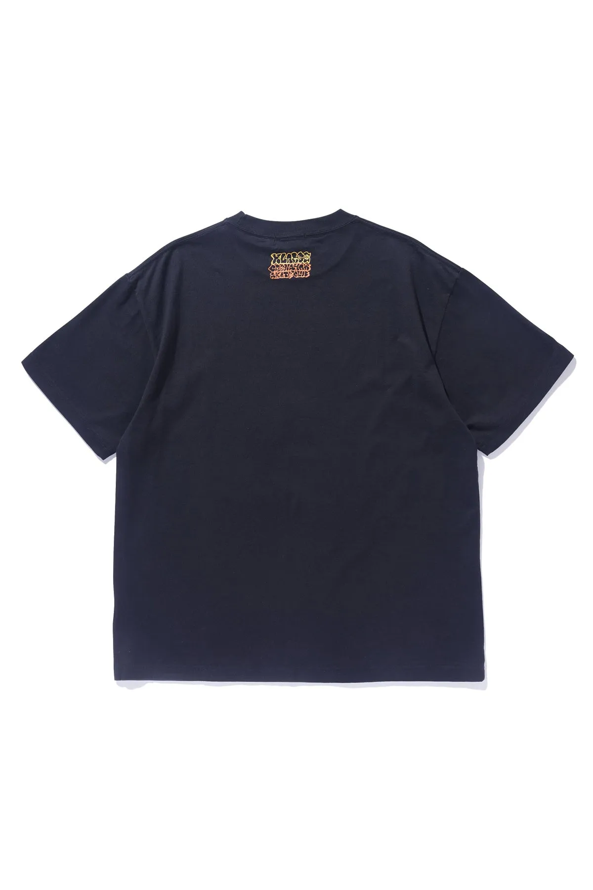XLARGE x CSC VANDALISED POLICE CAR TEE - BLACK
